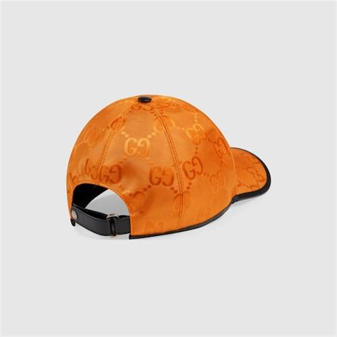 gucci off the grid baseball hat orange|Designer Baseball Caps For Women .